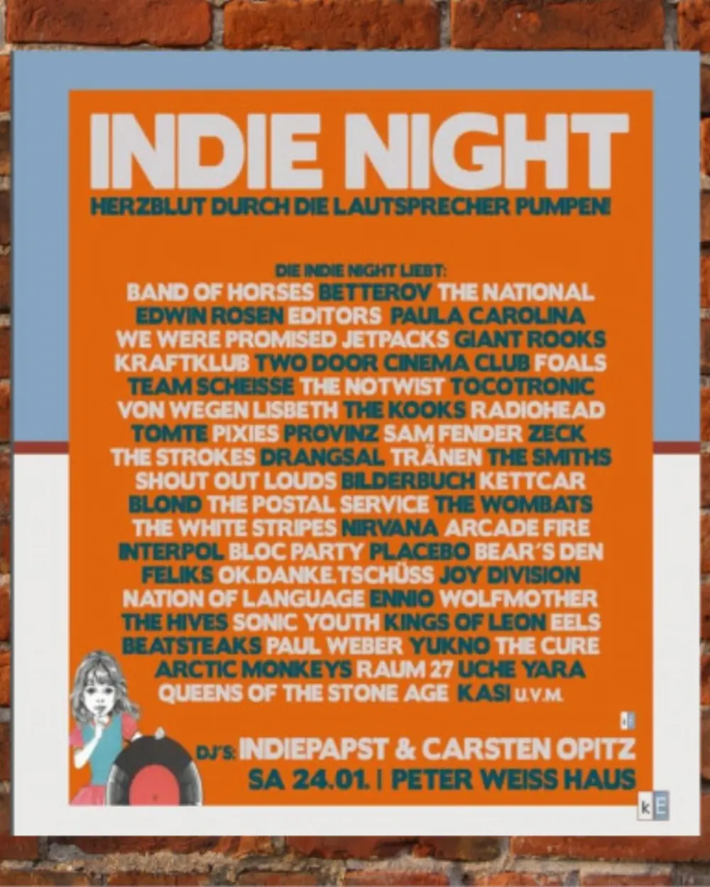 Poster: INDIE NIGHT