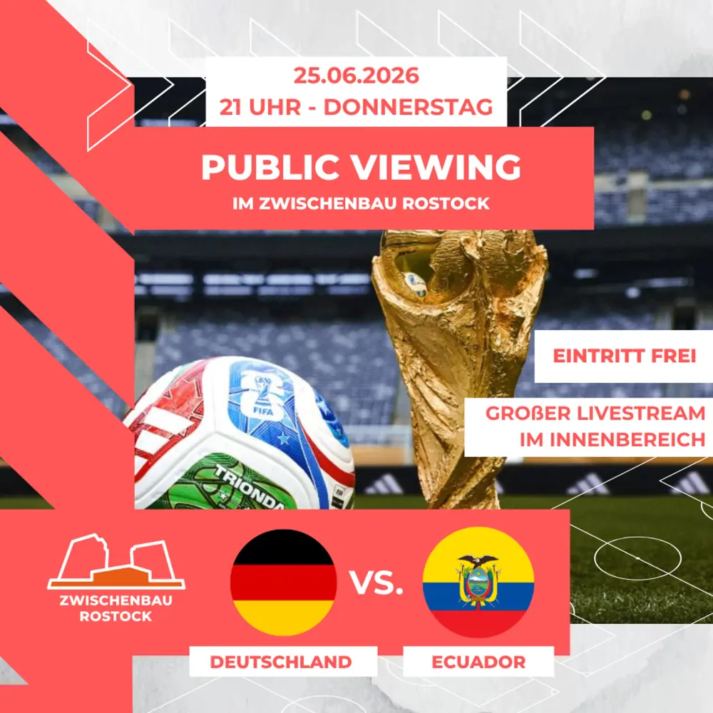 ⚽ Public Viewing – Deutschland live auf großer Leinwand!